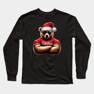 Philadelphia Phillies Christmas Long Sleeve T-Shirt